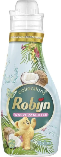 Robijn Collections Kokos Wasverzachter - 8 X 30 Wasbeurten - Voordeelverpakking -Schoonmaakartikelen Winkel 468x1200 2