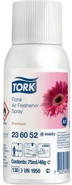 Tork Navulling Voor Luchtverfrisser Bloemen Systeem A1 Flacon Van 75 Ml -Schoonmaakartikelen Winkel 470x1200