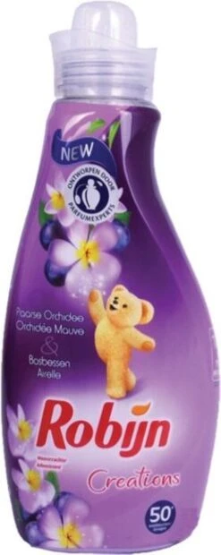 Robijn Creations Wasverzachter VOORDEELVERPAKKING 6X 1,25L. 300 Wasbeurten "Paarse Orchidee & Bosbessen" 6 Robijn Creations Wasverzachter VOORDEELVERPAKKING 6X 1,25L. 300 Wasbeurten "Paarse Orchidee & Bosbessen" -Schoonmaakartikelen Winkel 478x1200 1