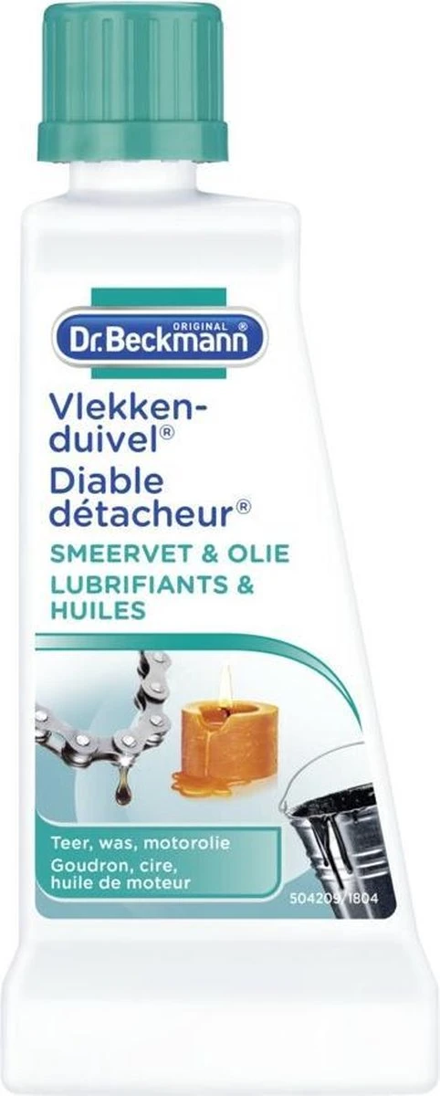 Dr. Beckmann Vlekkenduivel Smeervet & Olie 50 Ml 3 Dr. Beckmann Vlekkenduivel Smeervet & Olie 50 Ml