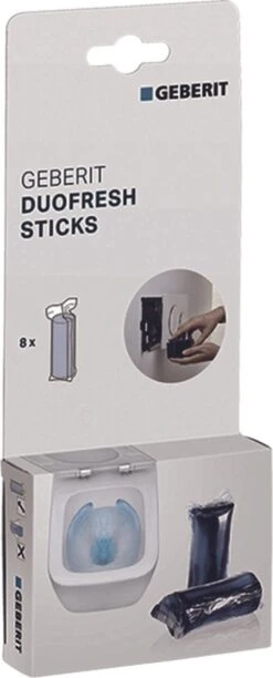 Geberit DuoFresh Sticks - 96 Stuks - Voordeelverpakking - Toilet/WC Blokjes Inbouwreservoir -Schoonmaakartikelen Winkel 484x1200 4
