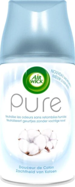 Air Wick Freshmatic Automatische Spray Luchtverfrisser - Pure Zachtheid Van Katoen Navulling - 3 Stuks - Voordeelverpakking -Schoonmaakartikelen Winkel 484x1200 5
