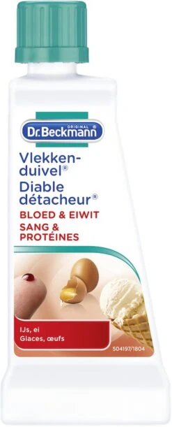 Dr. Beckmann Vlekkenduivel Bloed & Eiwit 50 Ml -Schoonmaakartikelen Winkel 485x1200