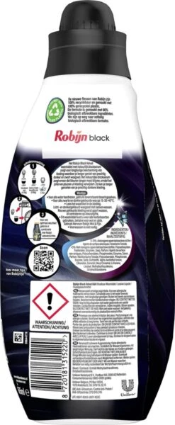Robijn Klein & Krachtig Classics Black Velvet Vloeibaar Wasmiddel - 8 X 19 Wasbeurten - Voordeelverpakking 11 Robijn Klein & Krachtig Classics Black Velvet Vloeibaar Wasmiddel - 8 X 19 Wasbeurten - Voordeelverpakking -Schoonmaakartikelen Winkel 494x1200 3