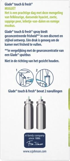 Glade By Brise Touch & Fresh Muguet Navulling - 2 Stuks -Schoonmaakartikelen Winkel 527x1200 2