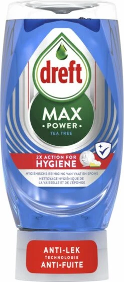 8x Dreft Max Power Afwasmiddel Extra Hygiëne 370 Ml -Schoonmaakartikelen Winkel 528x1200 2