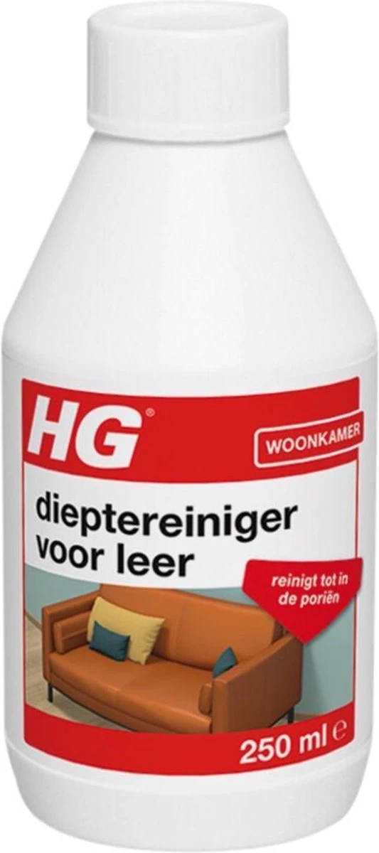 HG Dieptereiniger Voor Leer - 250 Ml - Reinigt Tot In De Poriën 6 HG Dieptereiniger Voor Leer - 250 Ml - Reinigt Tot In De Poriën - Afbeelding 4