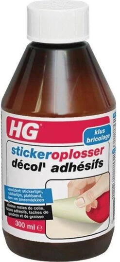 HG Stickerverwijderaar - 300ml - Eenvoudig In Gebruik - 100% Lijmrestenverwijdering 17 HG Stickerverwijderaar - 300ml - Eenvoudig In Gebruik - 100% Lijmrestenverwijdering -Schoonmaakartikelen Winkel 550x1200