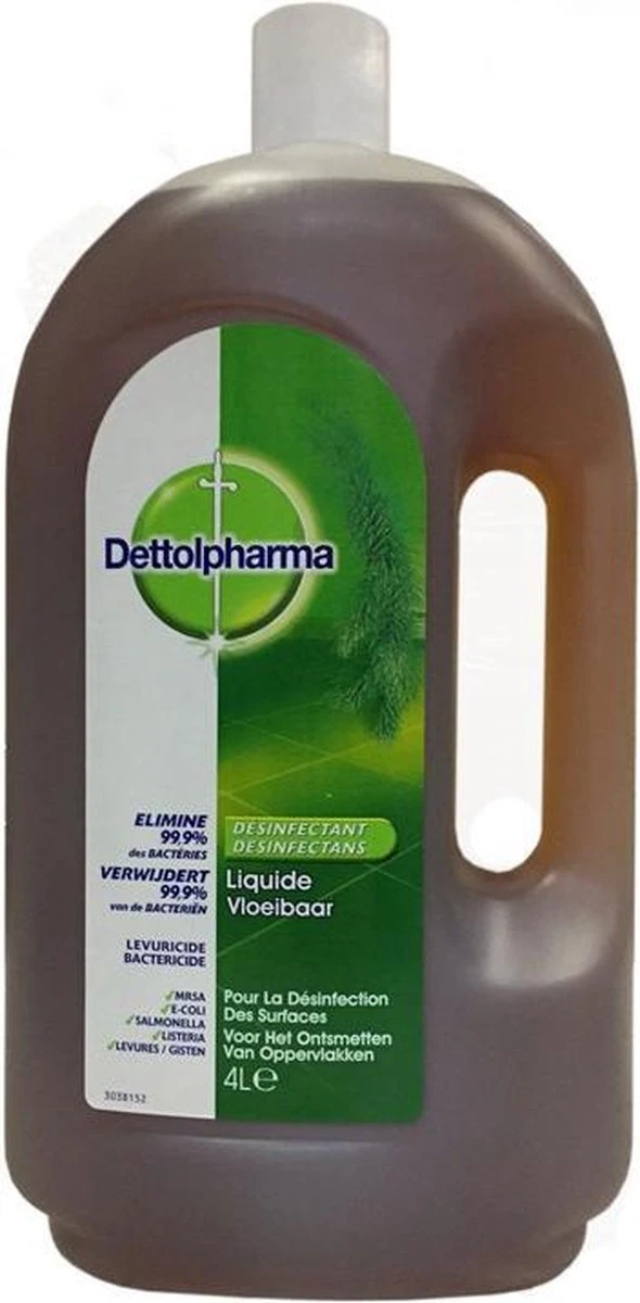 Dettolpharma 4 Liter Ontsmettingsmiddel Dettol 3 Dettolpharma 4 Liter Ontsmettingsmiddel Dettol