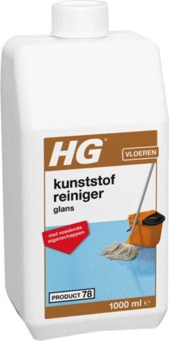 HG Kunststofreiniger Glans - Glansherstel - Geschikt Voor O.a. Pvc, Gietvloeren En Linoleum -Schoonmaakartikelen Winkel 596x1200