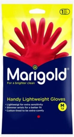 Marigold Medium - Huishandschoenen - Rood - Lichtgewicht - Met Katoenen Voering 8 Marigold Medium - Huishandschoenen - Rood - Lichtgewicht - Met Katoenen Voering -Schoonmaakartikelen Winkel 646x1200 1