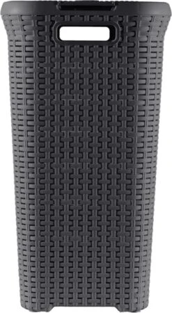 Curver Style Wasmand Met Deksel - 60L - Antraciet -Schoonmaakartikelen Winkel 659x1200 1