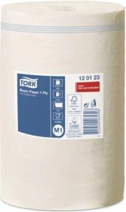 Tork Universal M1 Papier 1-laags Wit 22cm X 120 Meter - Doos 11 Rol 120123 -Schoonmaakartikelen Winkel 712x1200 3