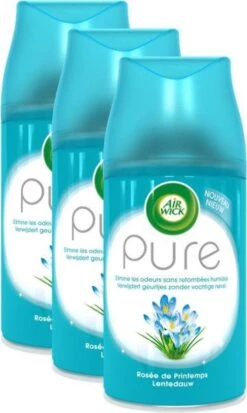 Air Wick Freshmatic Automatische Spray - Luchtverfrisser - Pure Lentedauw Navulling - 3 Stuks -Schoonmaakartikelen Winkel 718x1200 2