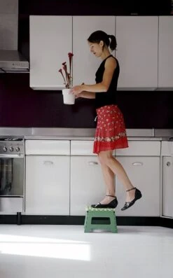 PUHLMANN - Inklapbare Kruk, JAMES, Plastic, Groen, 22 Cm Hoog, Max 100kilo -Schoonmaakartikelen Winkel 746x1200 4