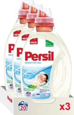 Persil® Persil Gel Sensitive - Vloeibaar Wasmiddel - Gevoelige Huid En Baby - Voordeelverpakking - 3 X 20 Wasbeurten -Schoonmaakartikelen Winkel 775x1200 2
