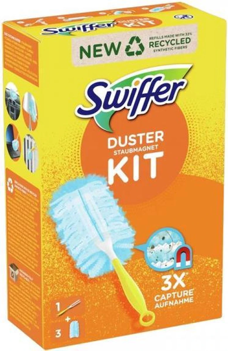Swiffer Duster Starterkit +3 Navullingen 4 Swiffer Duster Starterkit +3 Navullingen - Afbeelding 2