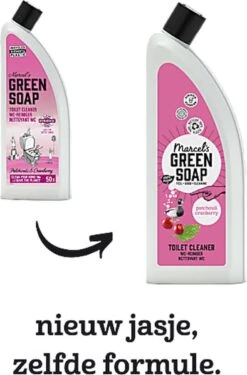 Marcel's Green Soap Toiletreiniger Patchouli & Cranberry - 750 Ml -Schoonmaakartikelen Winkel 790x1200
