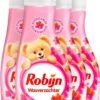 Robijn Pink Sensation Vloeibaar Wasverzachter - 4 X 30 Wasbeurten - Voordeelverpakking -Schoonmaakartikelen Winkel 792x1200