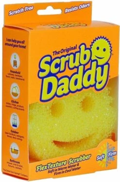 Scrub Daddy Schuurspons - Krasvrij Schoonmaken - Inclusief The Pink Stuff Paste -Schoonmaakartikelen Winkel 794x1200