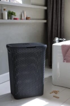 Curver Style Wasmand Met Deksel - 60L - Antraciet -Schoonmaakartikelen Winkel 799x1200 7
