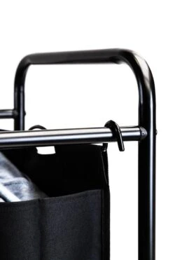 Mobiele Wassorteerder Met 3 Vakken - Op Wielen - 132 L (3 X 44 Liter) - Zwart -Schoonmaakartikelen Winkel 800x1200 11