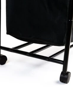 Mobiele Wassorteerder Met 3 Vakken - Op Wielen - 132 L (3 X 44 Liter) - Zwart -Schoonmaakartikelen Winkel 800x1200 13