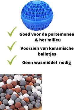 Merkloos V&P Wasbol Set Van 2 - Ecologische Wasbal - Keramische Balletjes - Duurzaam - Blauw - Wasmachine Reiniger - Wasmachine - Zonder Gebruik Van Wasmiddel 8 Merkloos V&P Wasbol Set Van 2 - Ecologische Wasbal - Keramische Balletjes - Duurzaam - Blauw - Wasmachine Reiniger - Wasmachine - Zonder Gebruik Van Wasmiddel -Schoonmaakartikelen Winkel 808x1200