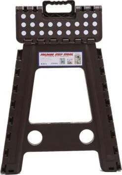 Merkloos Verdikt Kunststof Klapkruk-draagbaar-opvouwbare Kruk-Met Antislip Oppervlak Zwart 29x22cmx45cm -Schoonmaakartikelen Winkel 837x1200