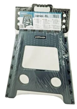 PUHLMANN - Inklapbare Kruk, JAMES, Plastic, Grijs, 40 Cm Hoog, Max 90 Kilo -Schoonmaakartikelen Winkel 850x1200 2