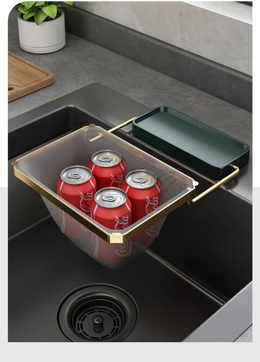 Merkloos Gootsteen Organizer - Gootsteen Afval Netje - Gootsteenontstopper -Gootsteen Zeef Netto- Sink Filter Rack Anti-Blokkeren Wegwerp-Fijne Mesh Filter Aanrecht Zeef Mesh Tas Voor Keuken- Spoelbak - Incl. 50 Netjes 3 Merkloos Gootsteen Organizer - Gootsteen Afval Netje - Gootsteenontstopper -Gootsteen Zeef Netto- Sink Filter Rack Anti-Blokkeren Wegwerp-Fijne Mesh Filter Aanrecht Zeef Mesh Tas Voor Keuken- Spoelbak - Incl. 50 Netjes