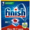 Finish Powerball All-in-1 Vaatwastabletten - 200 Stuks 1 Finish Powerball All-in-1 Vaatwastabletten - 200 Stuks -Schoonmaakartikelen Winkel 880x1200
