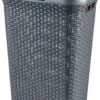 Curver Style Wasmand Met Deksel - 60L - Antraciet