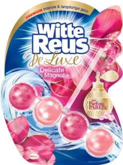 Witte Reus DeLuxe Toiletblok - Delicate Magnolia - WC Blokjes Voordeelverpakking - 10 Stuks -Schoonmaakartikelen Winkel 895x1200 1