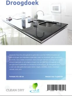 Merkloos Ramenset Raamdoeken Microvezel Glasdoeken Droogdoek Ramen Clean Dry Blauw/blauw -Schoonmaakartikelen Winkel 897x1200 8