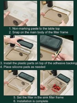 Merkloos Gootsteen Organizer - Gootsteen Afval Netje - Gootsteenontstopper -Gootsteen Zeef Netto- Sink Filter Rack Anti-Blokkeren Wegwerp-Fijne Mesh Filter Aanrecht Zeef Mesh Tas Voor Keuken- Spoelbak - Incl. 50 Netjes 13 Merkloos Gootsteen Organizer - Gootsteen Afval Netje - Gootsteenontstopper -Gootsteen Zeef Netto- Sink Filter Rack Anti-Blokkeren Wegwerp-Fijne Mesh Filter Aanrecht Zeef Mesh Tas Voor Keuken- Spoelbak - Incl. 50 Netjes -Schoonmaakartikelen Winkel 900x1200 5