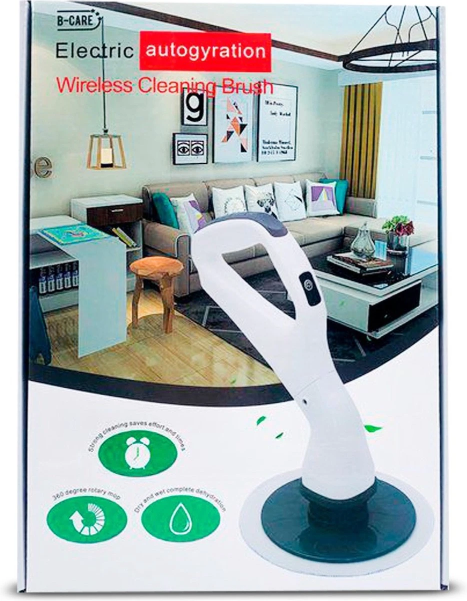 B-care Elektrische Schoonmaakborstel - 4 Opzetstukken - Wasborstel - Poetsmachine - Schrobborstel - Handborstel - Werkborstel - Schrobber - Boorborstel - Schoonmaakmiddelen - Reinigingsborstel 11 B-care Elektrische Schoonmaakborstel - 4 Opzetstukken - Wasborstel - Poetsmachine - Schrobborstel - Handborstel - Werkborstel - Schrobber - Boorborstel - Schoonmaakmiddelen - Reinigingsborstel - Afbeelding 9