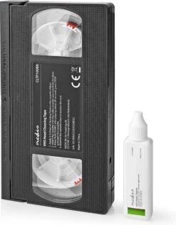 Nedis VHS-Reinigingscassette - 20 Ml - VHS-Koppen - Zwart -Schoonmaakartikelen Winkel 934x1200 2