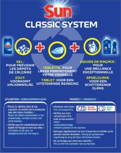 SUN® Sun Vaatwas Spoelglans - 6 X 1 L - Voordeelverpakking -Schoonmaakartikelen Winkel 951x1200 1