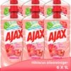 Ajax® Ajax Allesreiniger Fête Des Fleurs Hibiscus 6 X 1L - Voordeelverpakking -Schoonmaakartikelen Winkel 960x1200 2