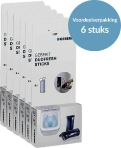 Geberit DuoFresh Sticks - 48 Stuks - Voordeelverpakking - Toilet/WC Blokjes Inbouwreservoir -Schoonmaakartikelen Winkel 978x1200