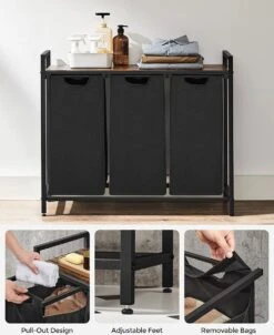 Merkloos Soph & Tess Wasmand 3 Vakken – Wassorteerder Met Uitschuifbare Waszakken - Bruin En Zwart 16 Merkloos Soph & Tess Wasmand 3 Vakken – Wassorteerder Met Uitschuifbare Waszakken - Bruin En Zwart -Schoonmaakartikelen Winkel 980x1200 1