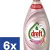 Dreft Clean & Care Afwasmiddel - Rose & Satin - 6 X 383 Ml -Schoonmaakartikelen Winkel 989x1200 2